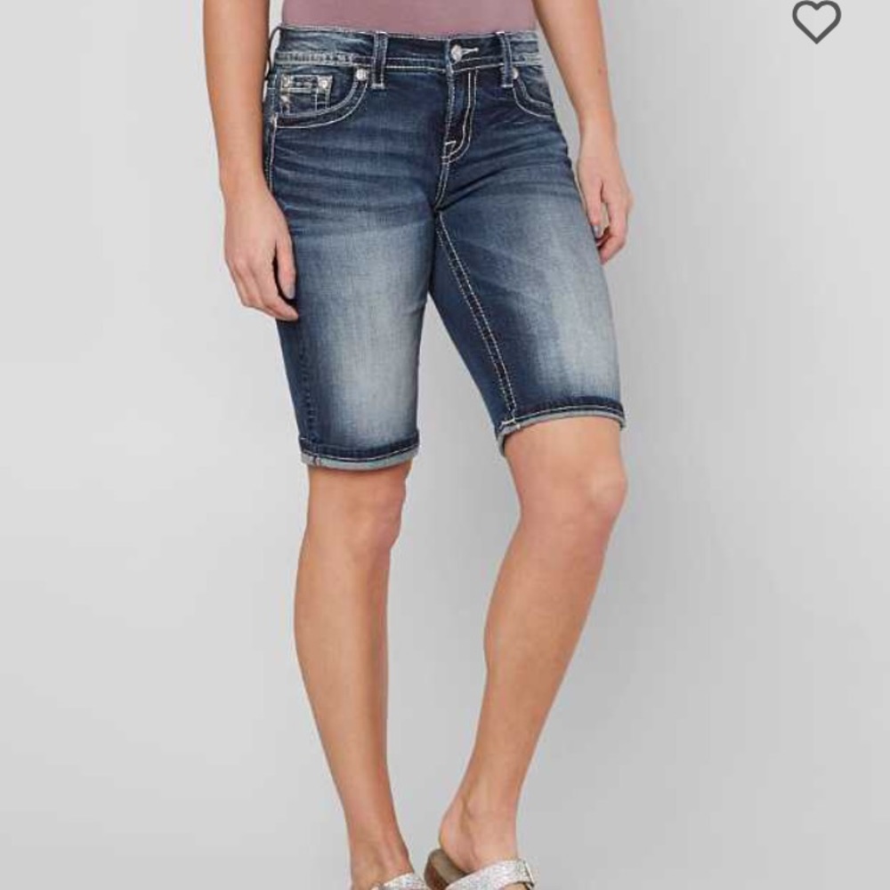 Miss Me Bermuda Shorts